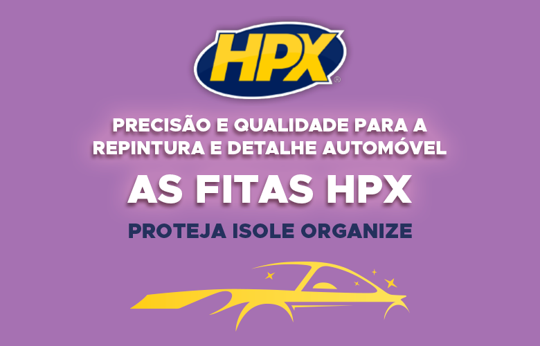  Precisão e Qualidade para a Repintura e Detalhe Automóvel: As Fitas HPX